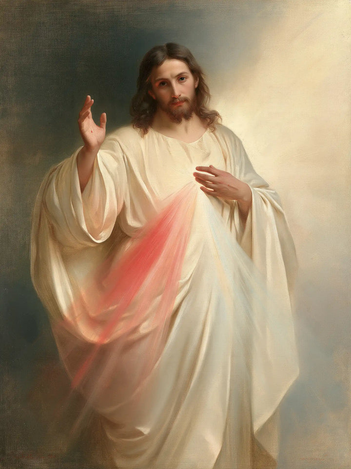 Divine Mercy Jesus – Pale Sky of Grace