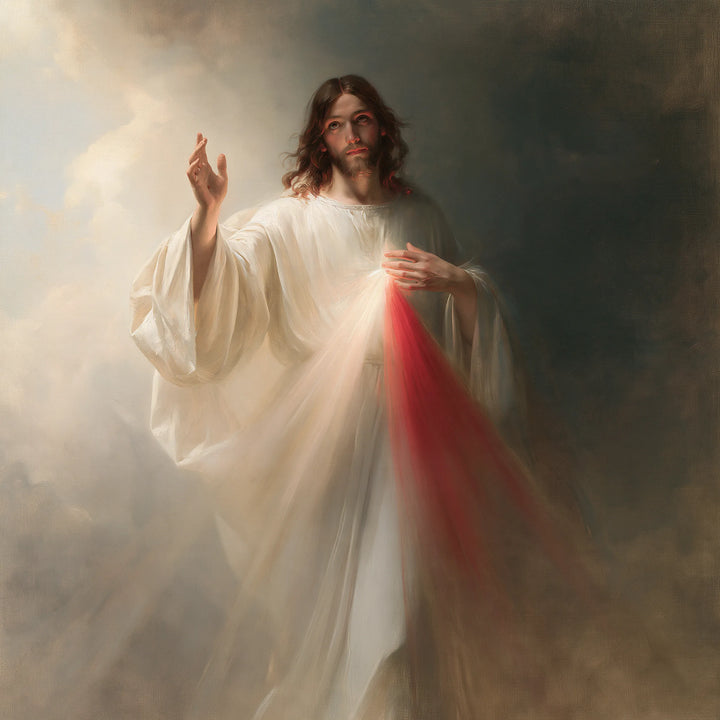 Divine Mercy Jesus – Through the Luminous Mist