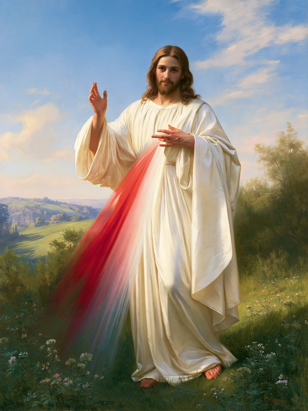 Divine Mercy Jesus – Valley of Peace