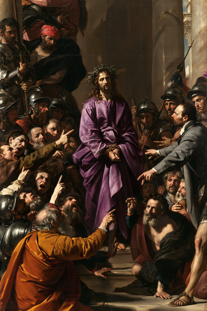 Ecce Homo — The Step Beneath the Ochre-Clad Hand