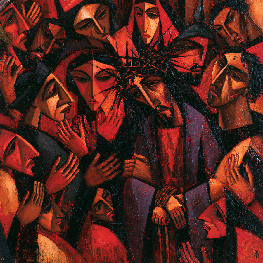 Ecce Homo - Expressionist · Square n° 4