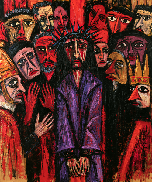 Ecce Homo - Ekspresjonista · Portret nr 24 - Sztuka chrześcijańska