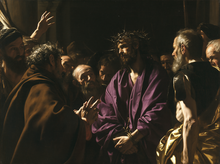 Ecce Homo - Black and gold · Landscape n° 10