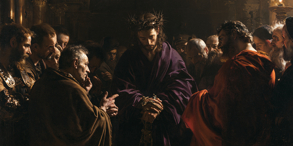 Ecce Homo - Czarno-złoty · Krajobraz nr 24 - Sztuka chrześcijańska