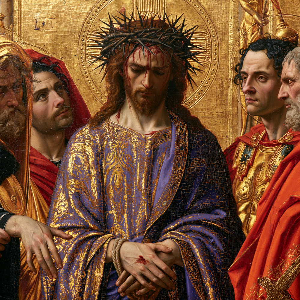 Ecce Homo - Święty złoty · Kwadrat nr 2 - Sztuka chrześcijańska