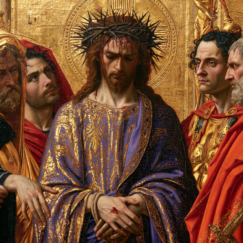Ecce Homo - Święty złoty · Kwadrat nr 2 - Sztuka chrześcijańska