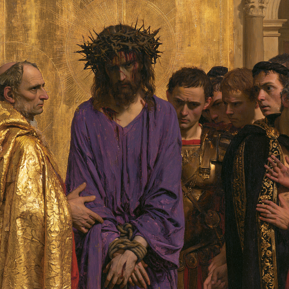Ecce Homo - Święty złoty · Kwadrat nr 4 - Sztuka chrześcijańska