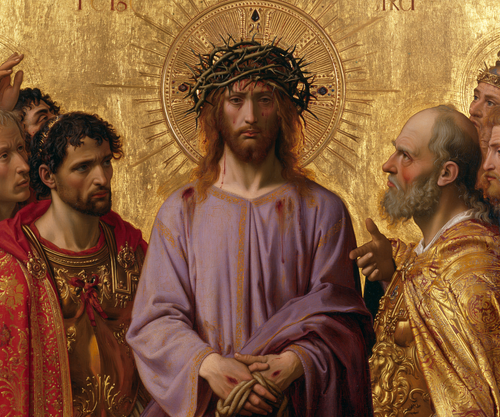 Ecce Homo - Święty złoty · Krajobraz nr 2 - Sztuka chrześcijańska