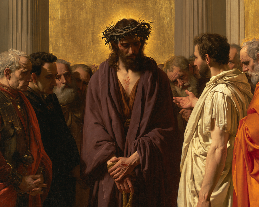 Ecce Homo - Święty złoty · Krajobraz nr 4