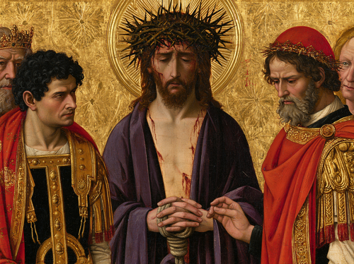 Ecce Homo - Święty złoty · Krajobraz nr 6 - Sztuka chrześcijańska