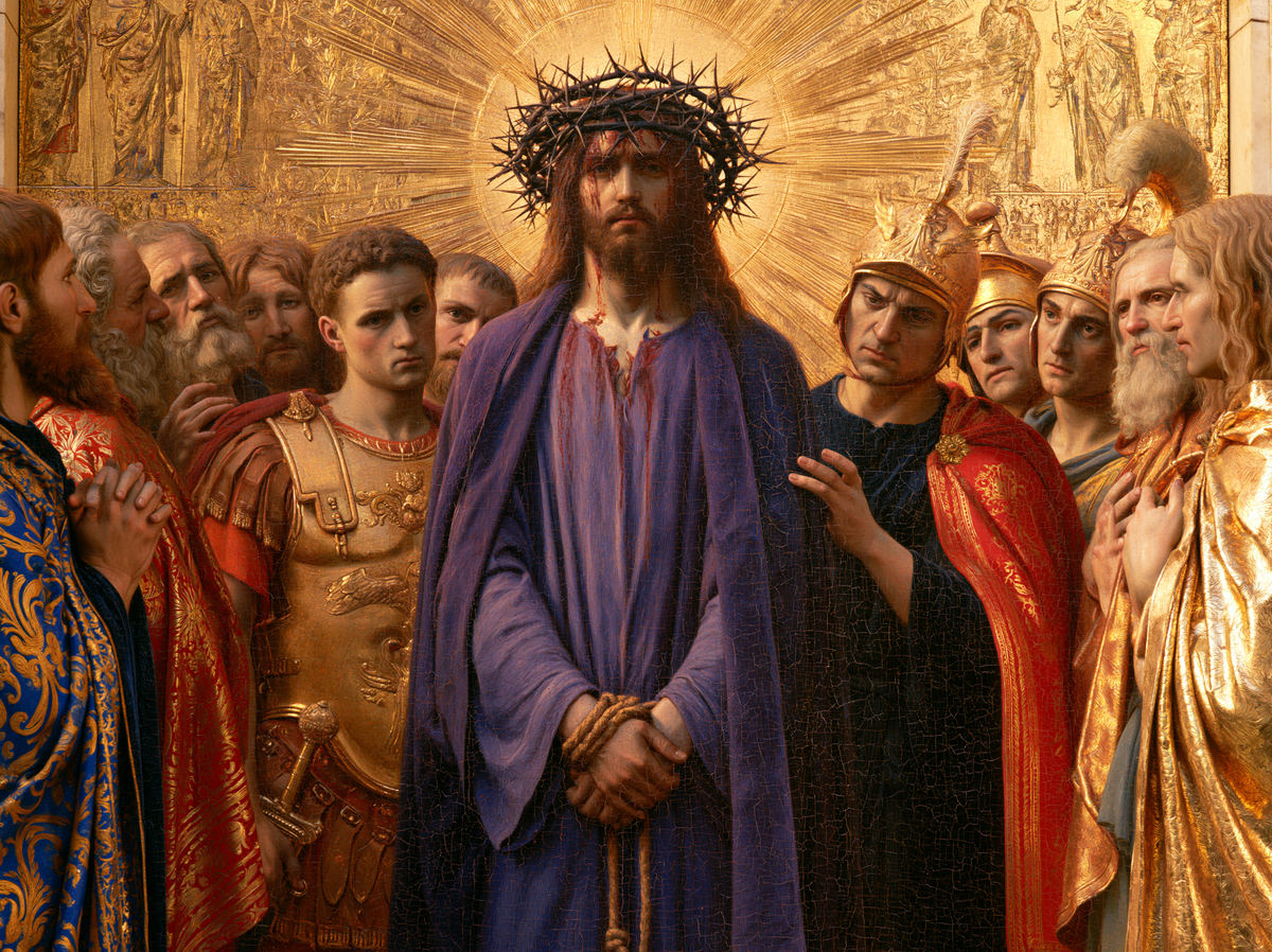 Ecce Homo - Święty złoty · Krajobraz nr 7 - Sztuka chrześcijańska