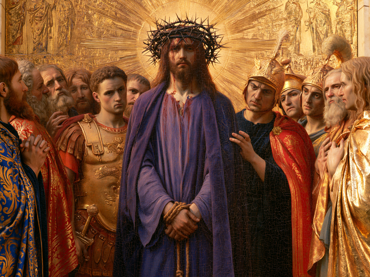 Ecce Homo - Święty złoty · Krajobraz nr 7