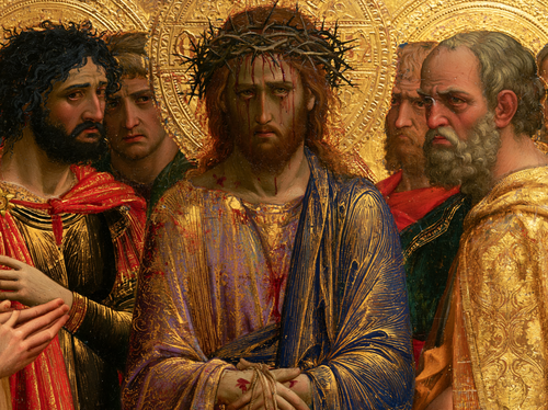 Ecce Homo - Święty złoty · Krajobraz nr 8 - Sztuka chrześcijańska