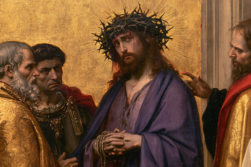 Ecce Homo - Święty złoty · Krajobraz nr 9 - Sztuka chrześcijańska