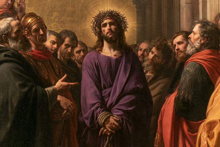 Ecce Homo - Święty złoty · Krajobraz nr 10