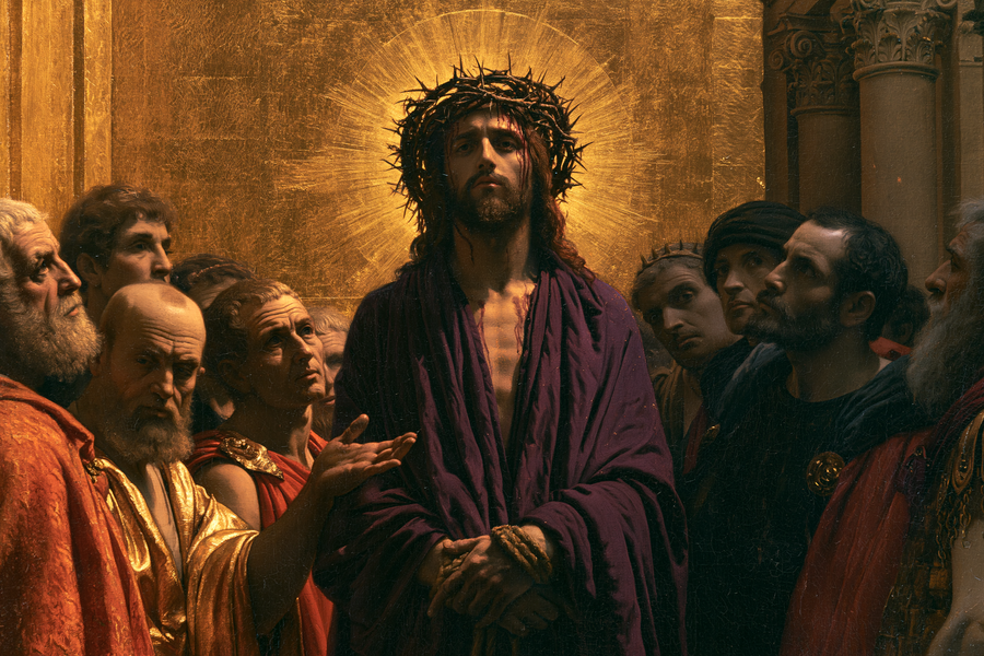 Ecce Homo - Święty złoty · Krajobraz nr 11