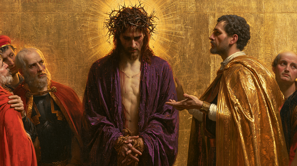 Ecce Homo - Święty złoty · Krajobraz nr 12 - Sztuka chrześcijańska