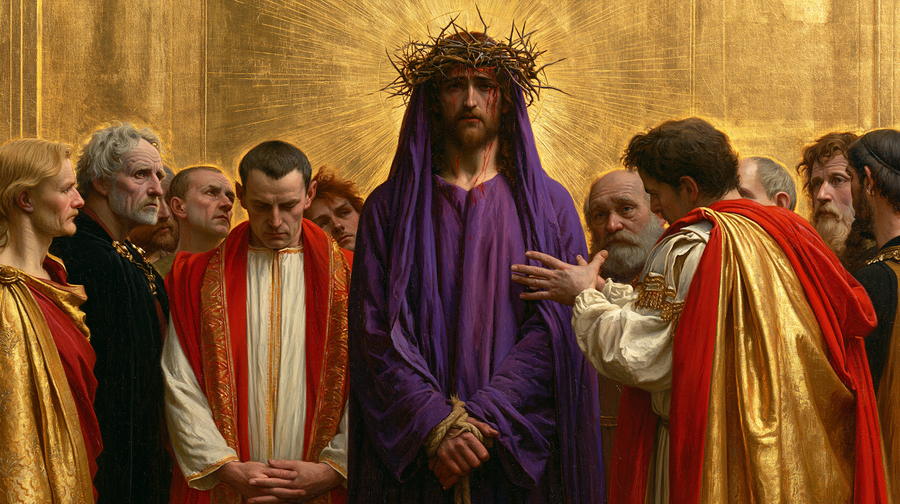 Ecce Homo - Święty złoty · Krajobraz nr 13