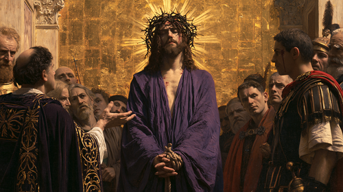 Ecce Homo - Święty złoty · Krajobraz nr 14 - Sztuka chrześcijańska