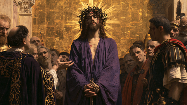 Ecce Homo - Święty złoty · Krajobraz nr 14