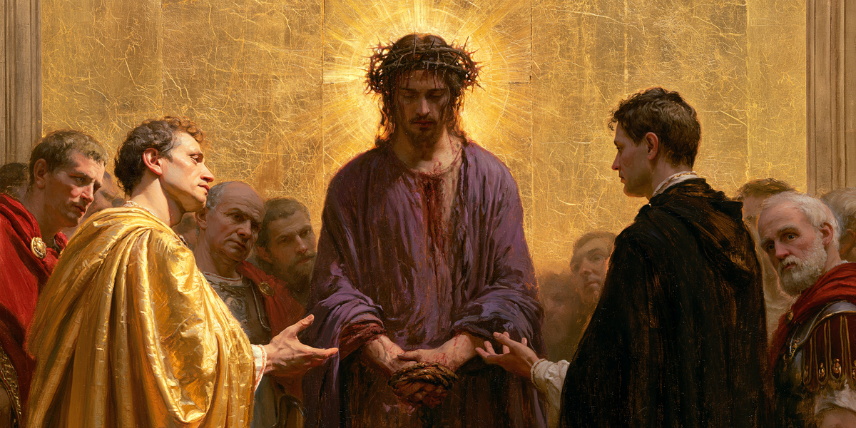 Ecce Homo - Święty złoty · Krajobraz nr 15