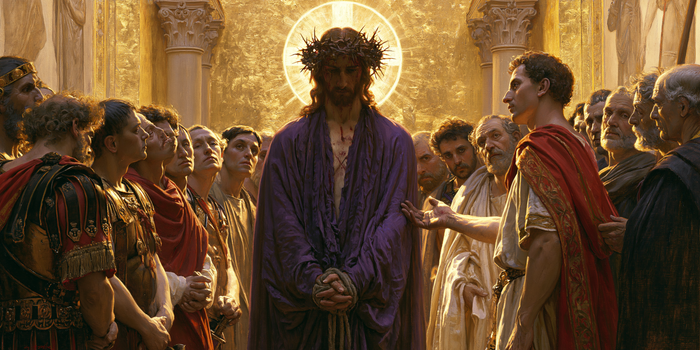 Ecce Homo - Święty złoty · Krajobraz nr 17