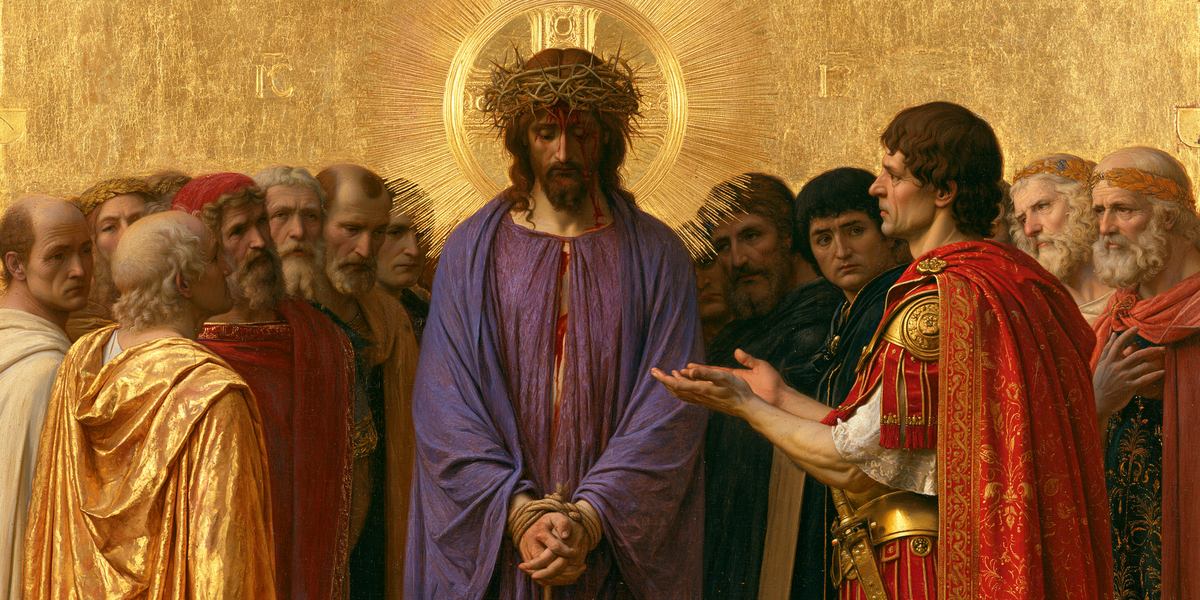Ecce Homo - Święty złoty · Krajobraz nr 18 - Sztuka chrześcijańska