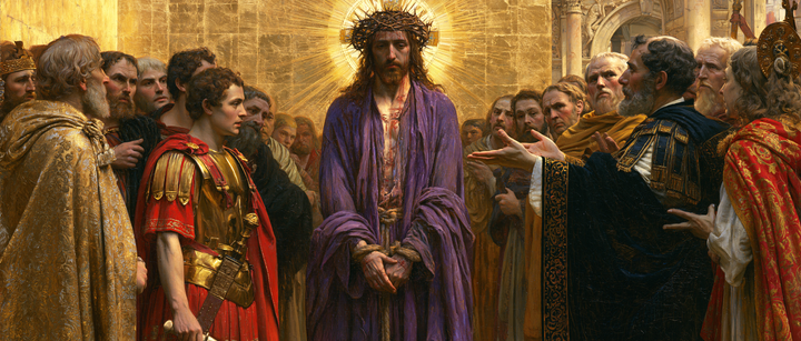 Ecce Homo - Święty złoty · Krajobraz nr 19