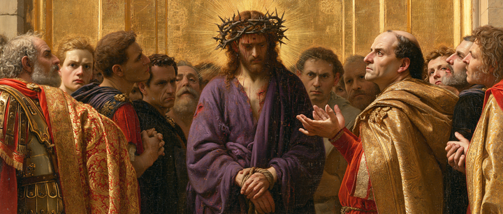 Ecce Homo - Święty złoty · Krajobraz nr 21