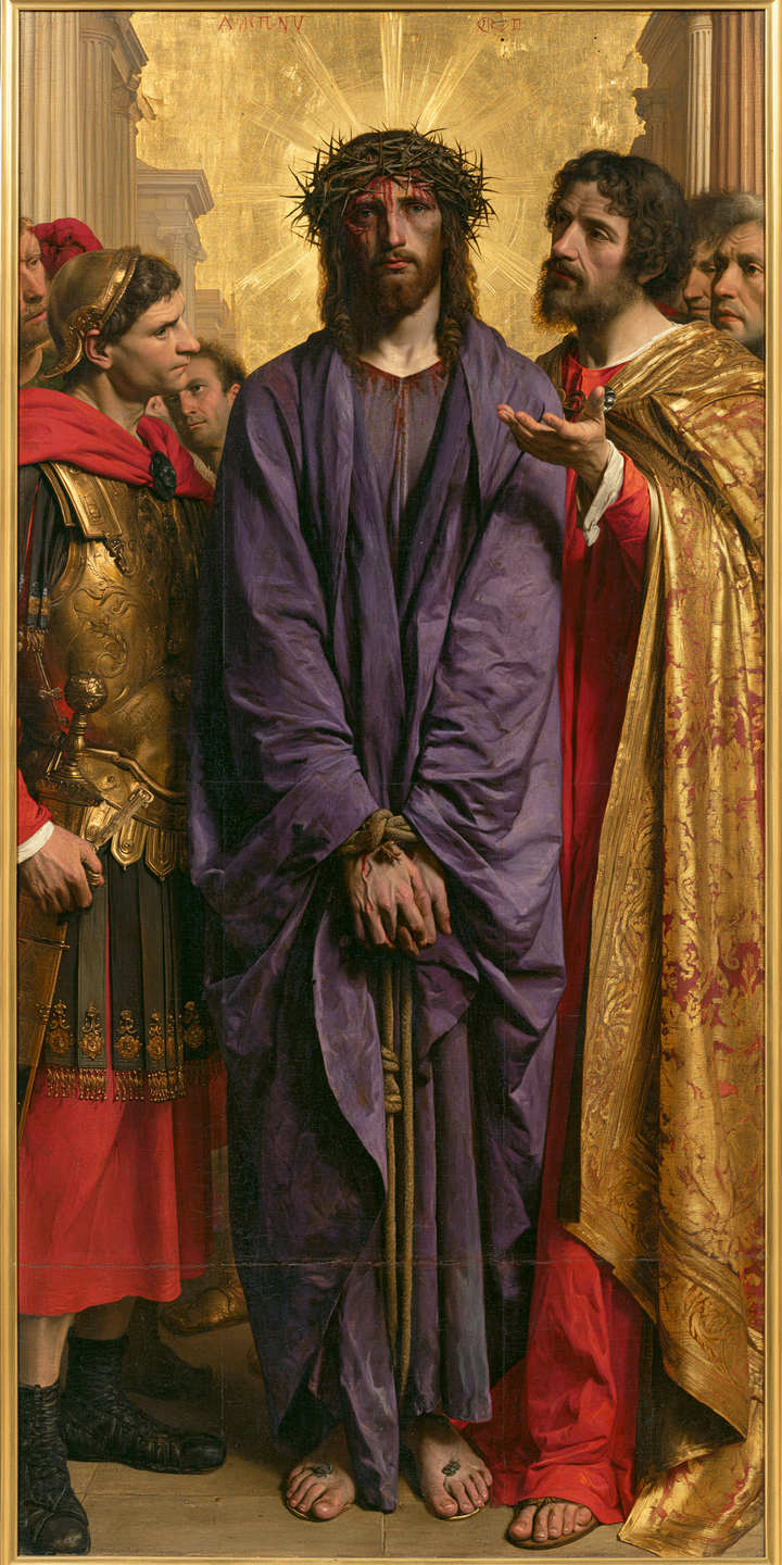 Ecce Homo - Święty złoty · Portret nr 1