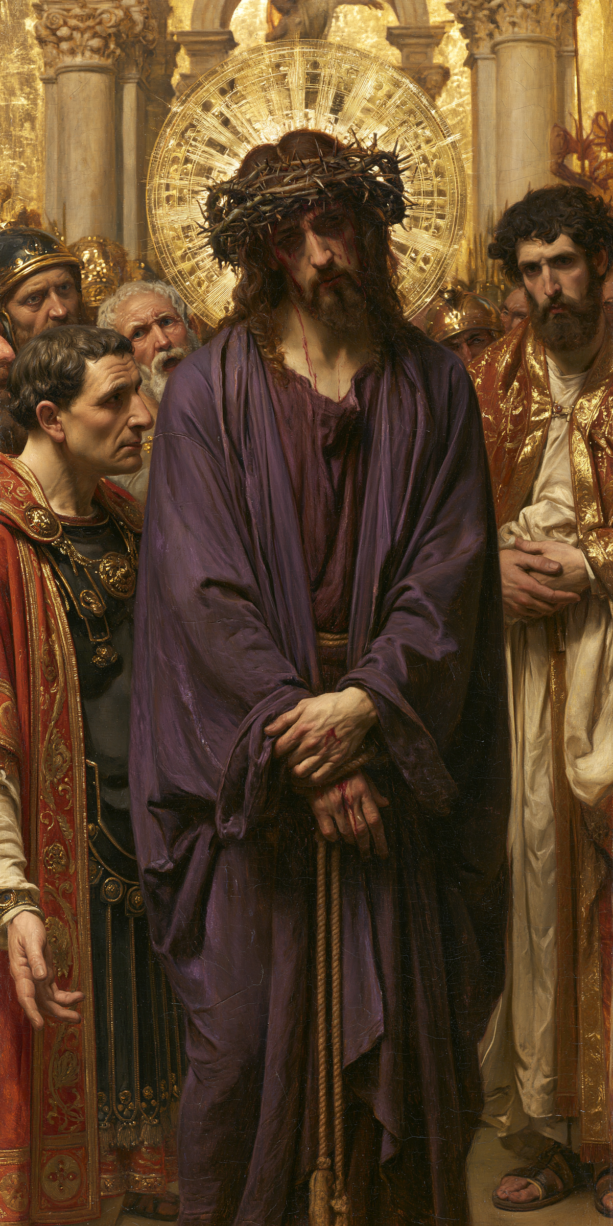 Ecce Homo - Święty złoty · Portret nr 2