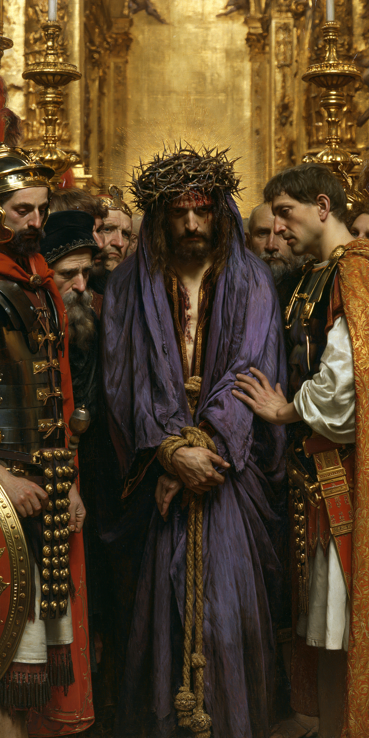 Ecce Homo - Święty złoty · Portret nr 3 - Sztuka chrześcijańska