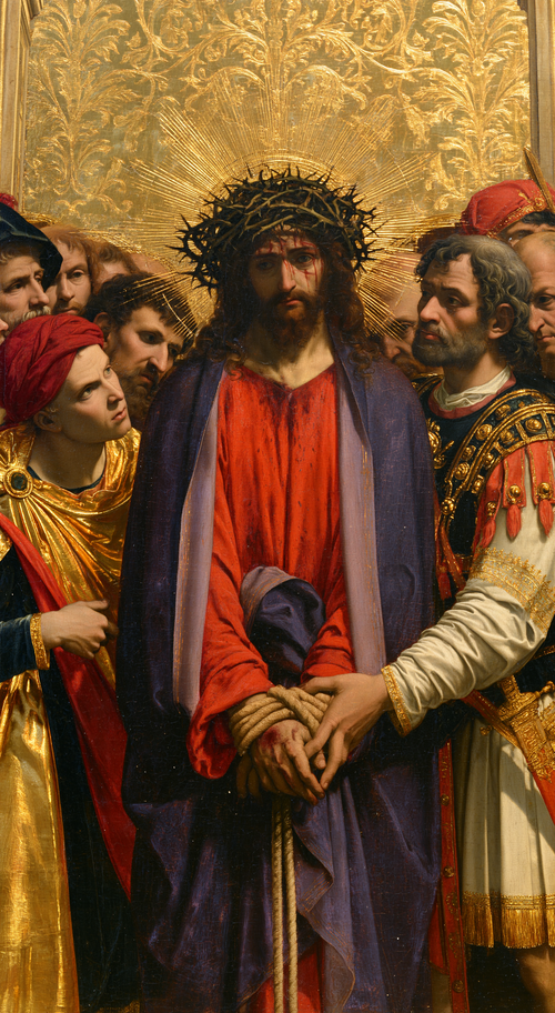Ecce Homo - Święty złoty · Portret nr 4 - Sztuka chrześcijańska