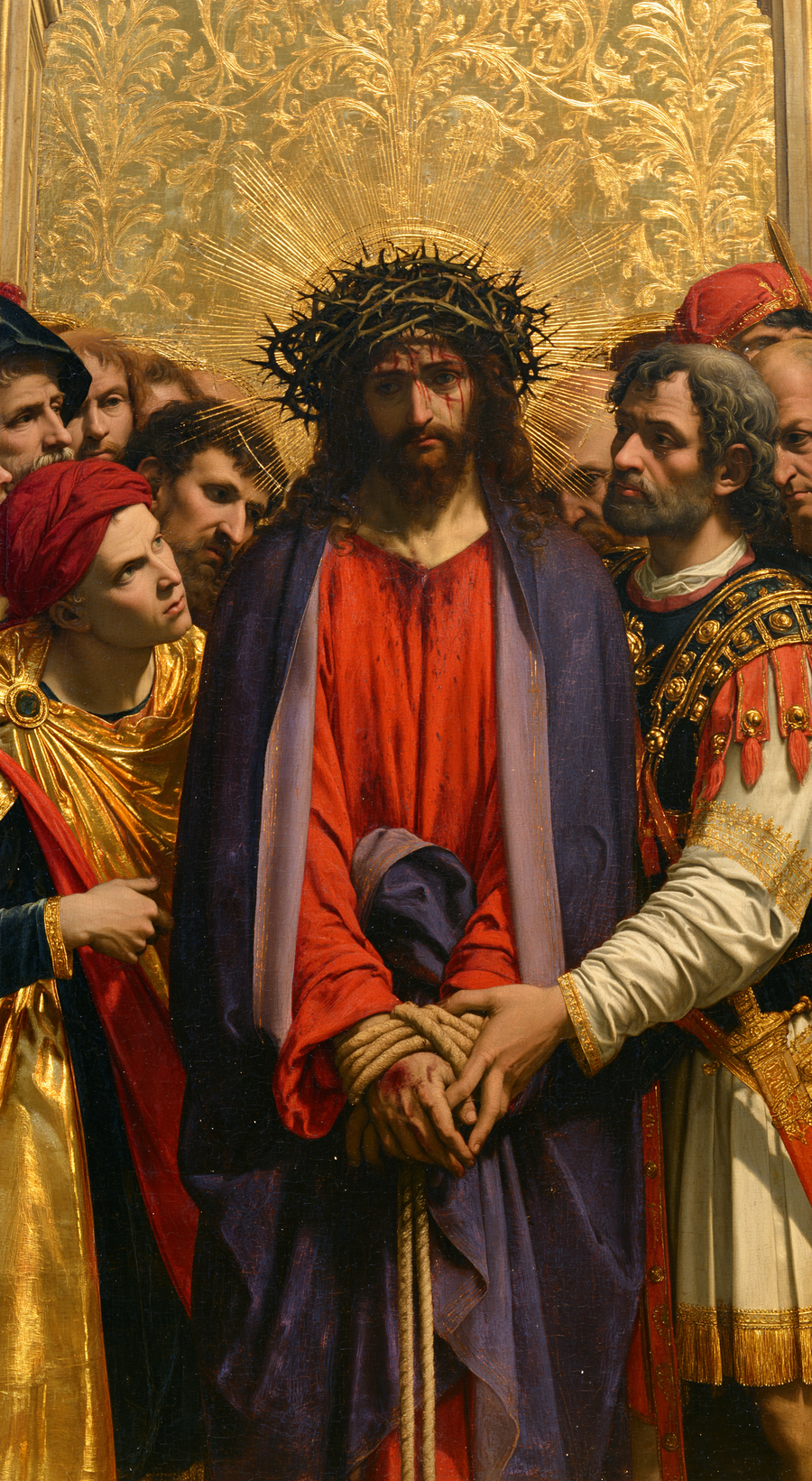 Ecce Homo - Święty złoty · Portret nr 4