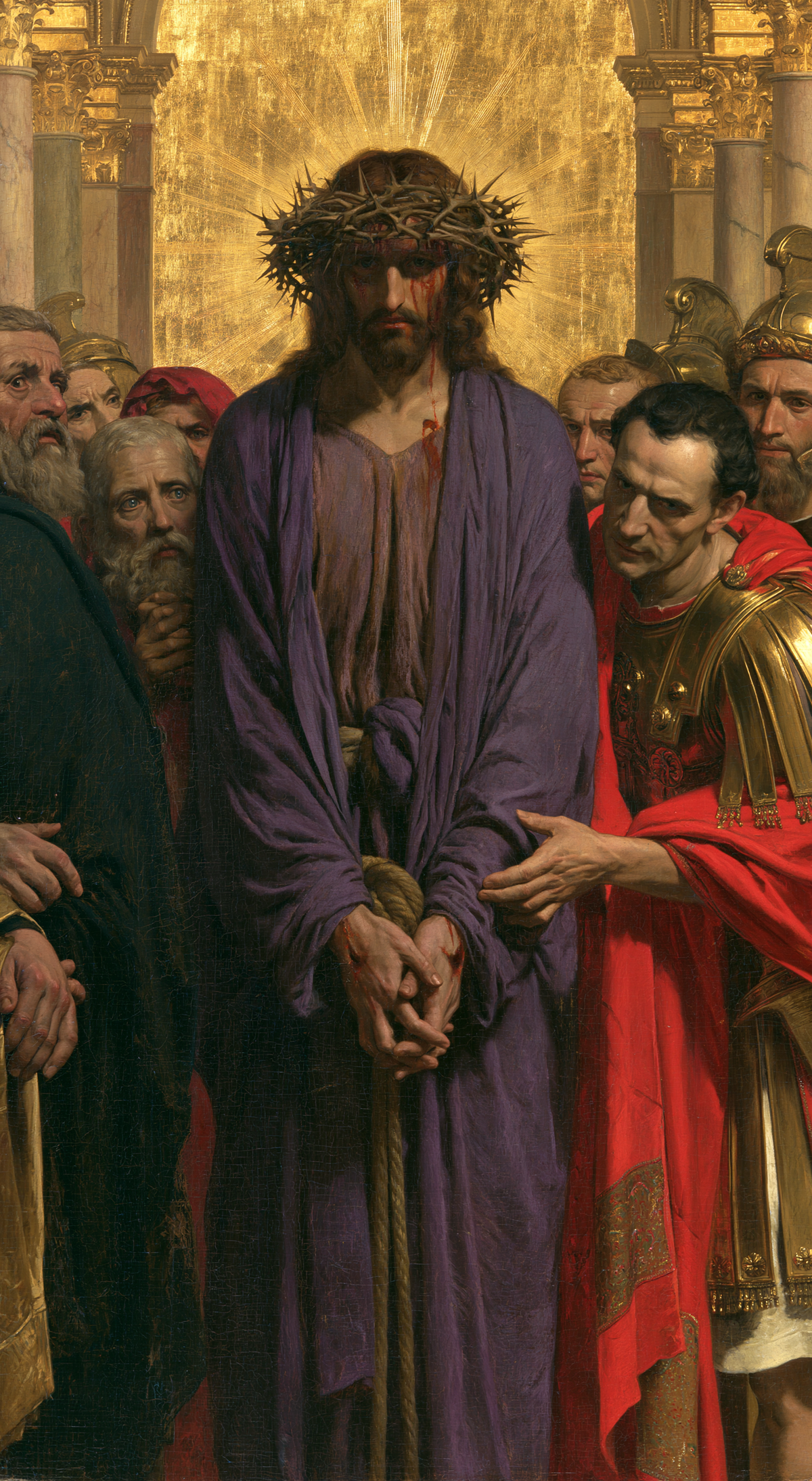 Ecce Homo - Święty złoty · Portret nr 5 - Sztuka chrześcijańska