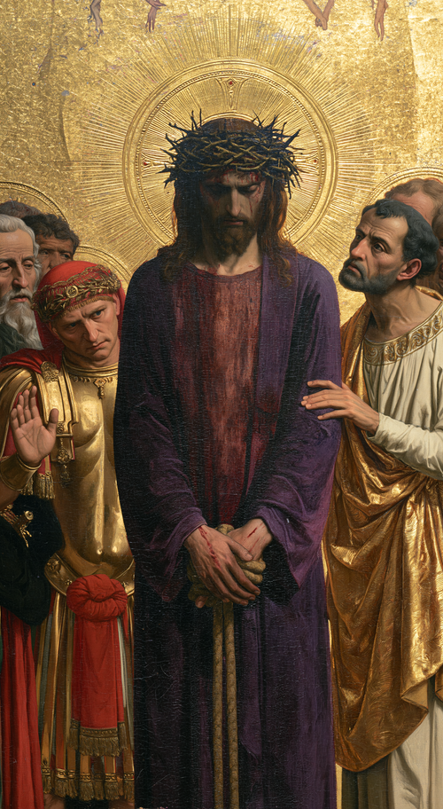 Ecce Homo - Święty złoty · Portret nr 6 - Sztuka chrześcijańska