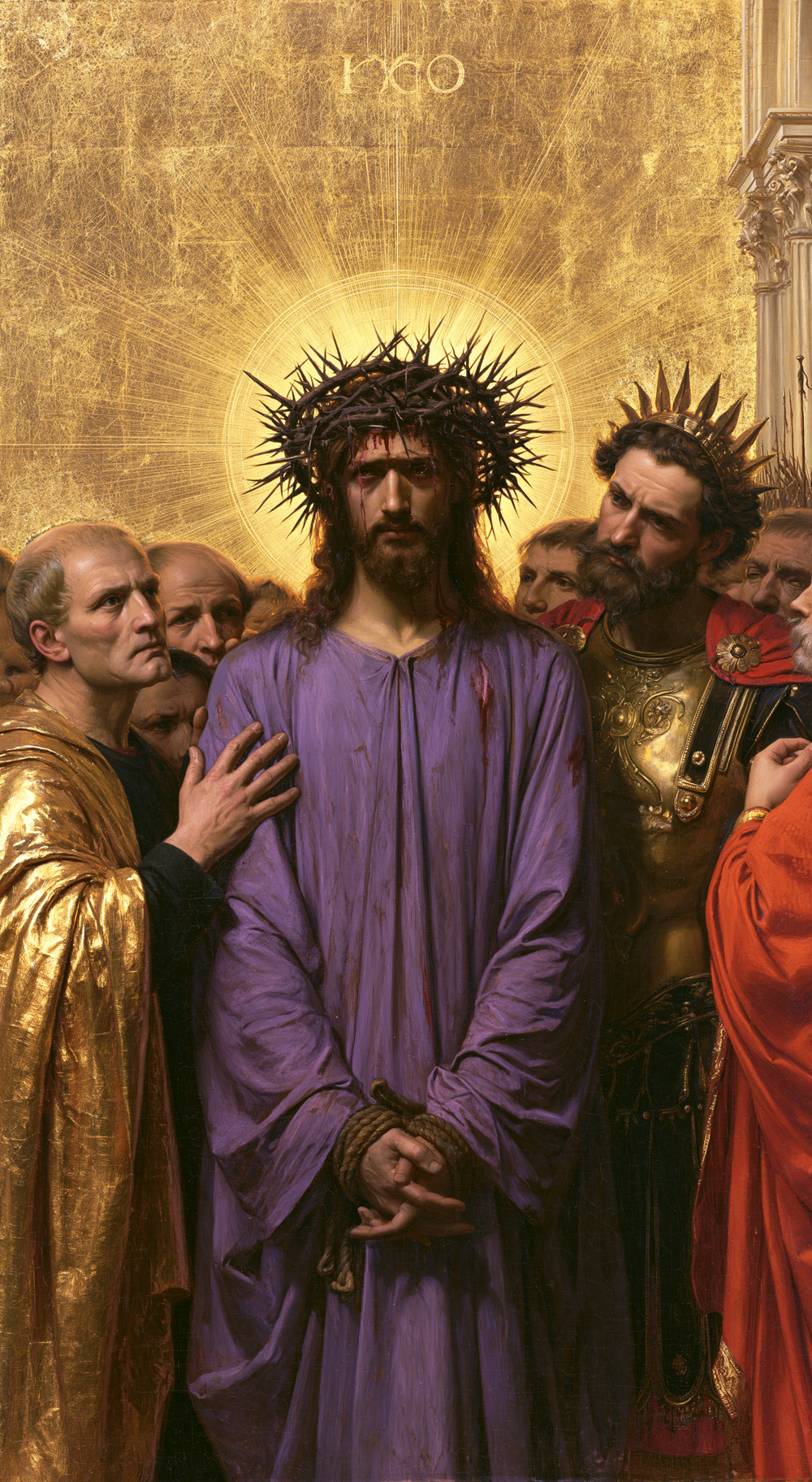 Ecce Homo - Święty złoty · Portret nr 7 - Sztuka chrześcijańska
