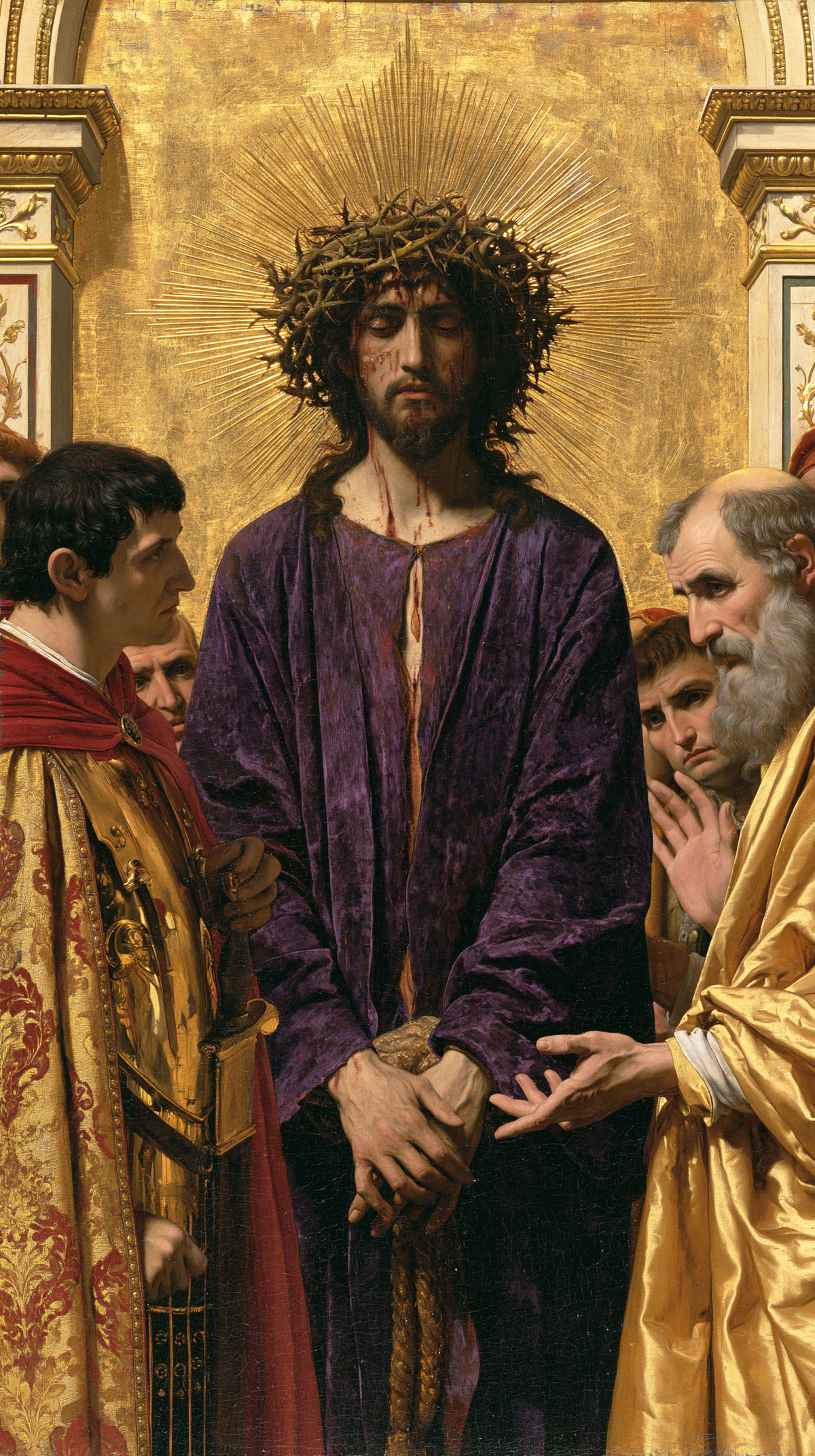 Ecce Homo - Święty złoty · Portret nr 9 - Sztuka chrześcijańska