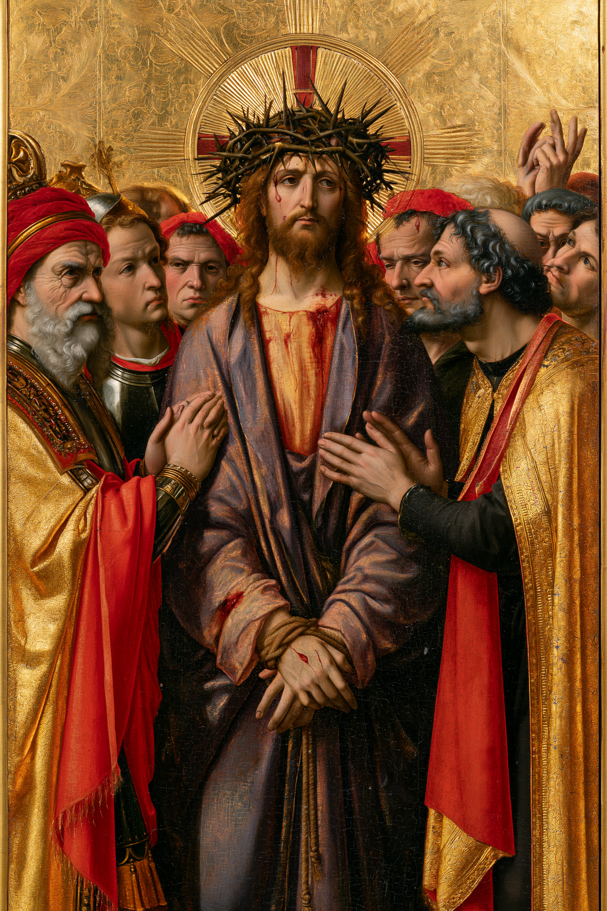 Ecce Homo - Święty złoty · Portret nr 12 - Sztuka chrześcijańska