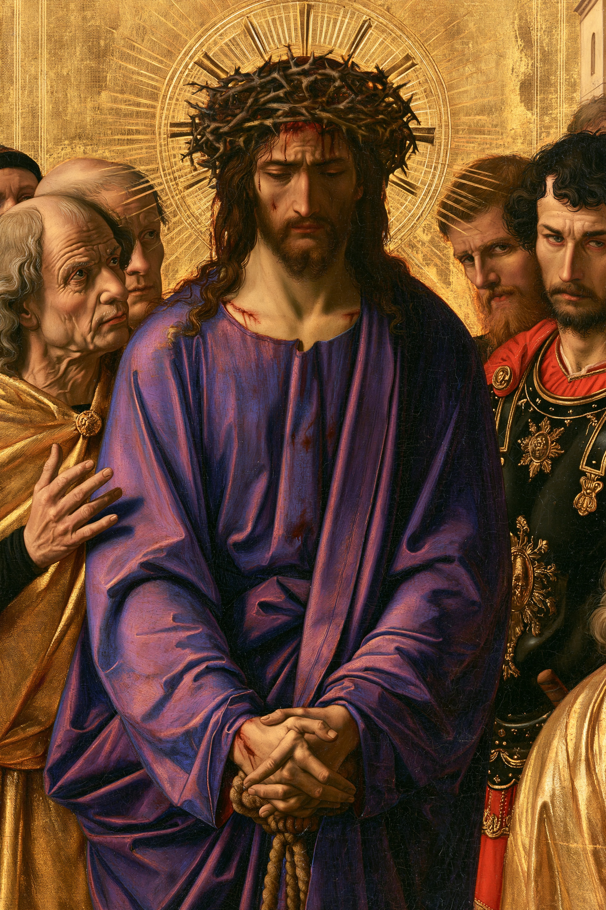 Ecce Homo - Święty złoty · Portret nr 13 - Sztuka chrześcijańska