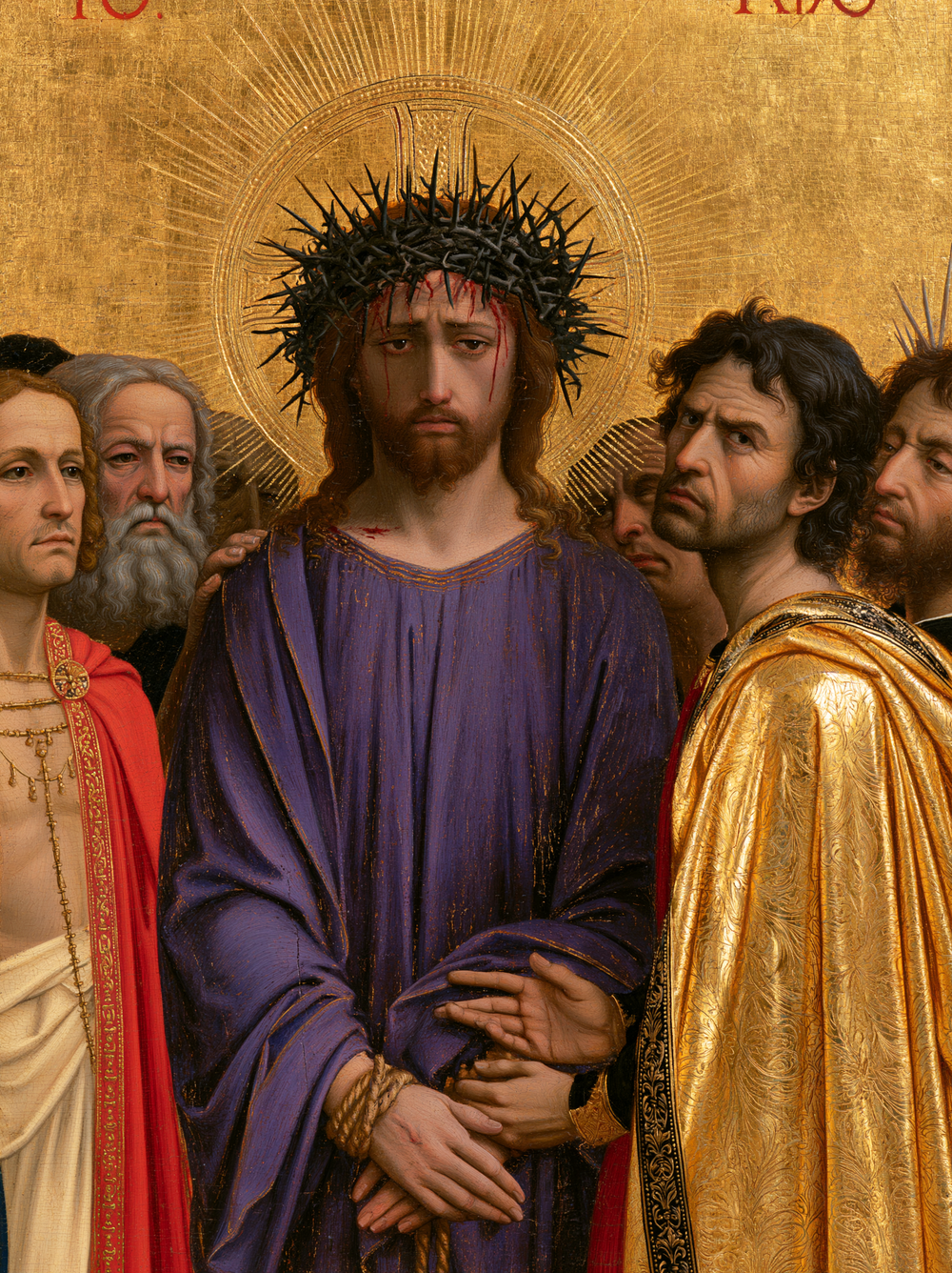 Ecce Homo - Święty złoty · Portret nr 17 - Sztuka chrześcijańska