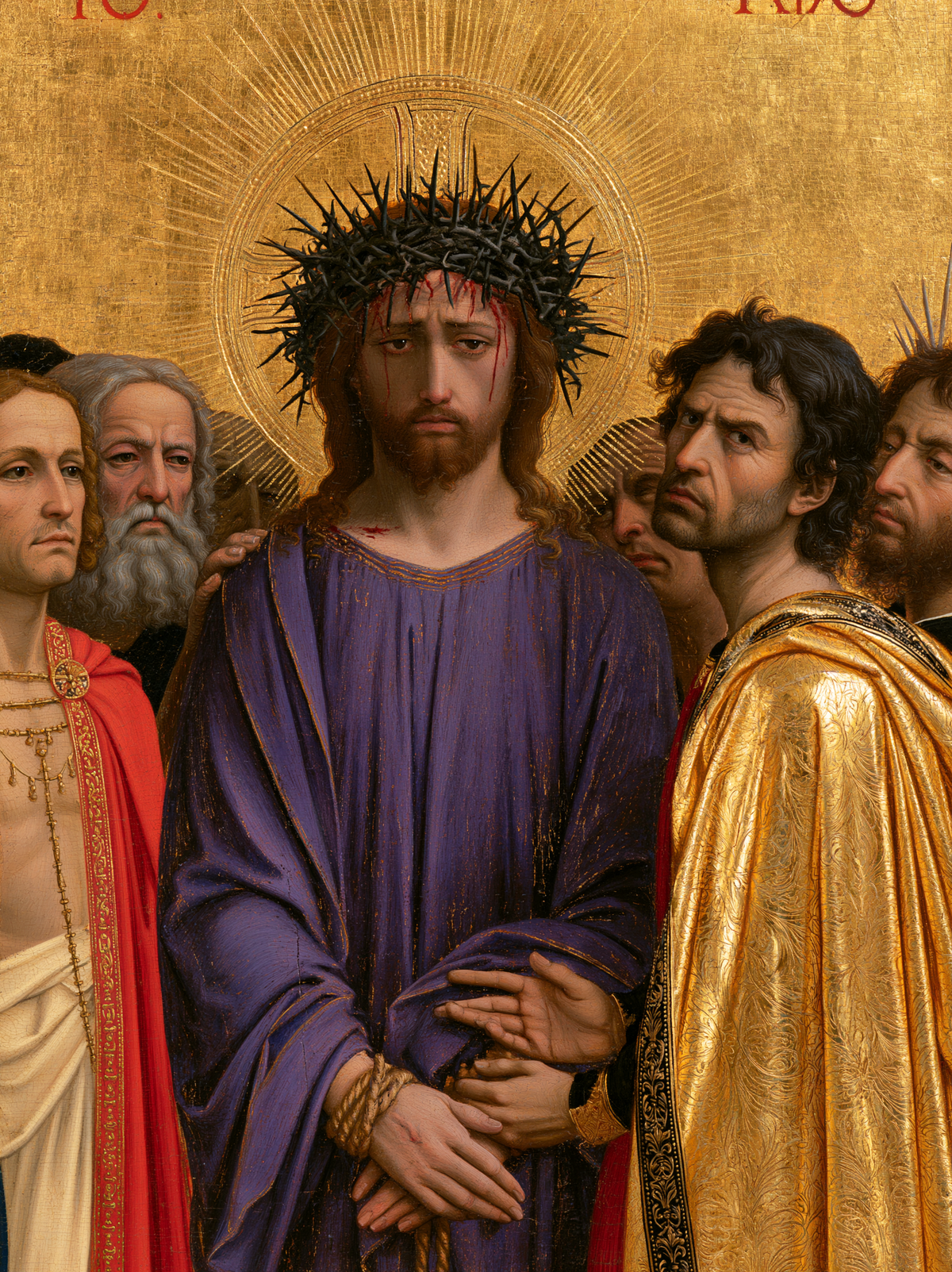 Ecce Homo - Święty złoty · Portret nr 17 - Sztuka chrześcijańska