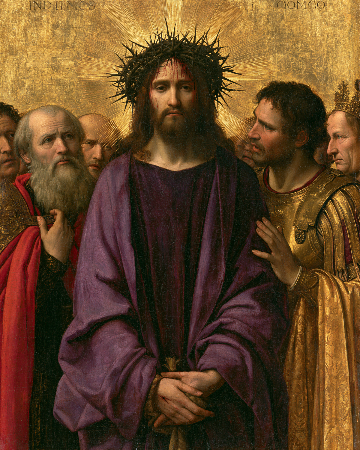 Ecce Homo - Święty złoty · Portret nr 19 - Sztuka chrześcijańska