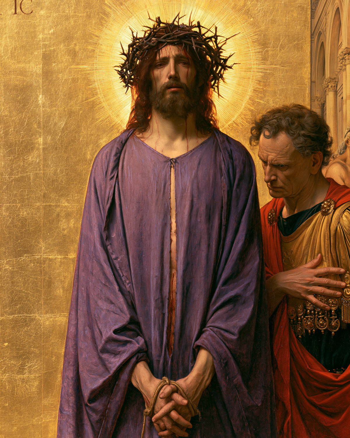 Ecce Homo - Święty złoty · Portret nr 20 - Sztuka chrześcijańska