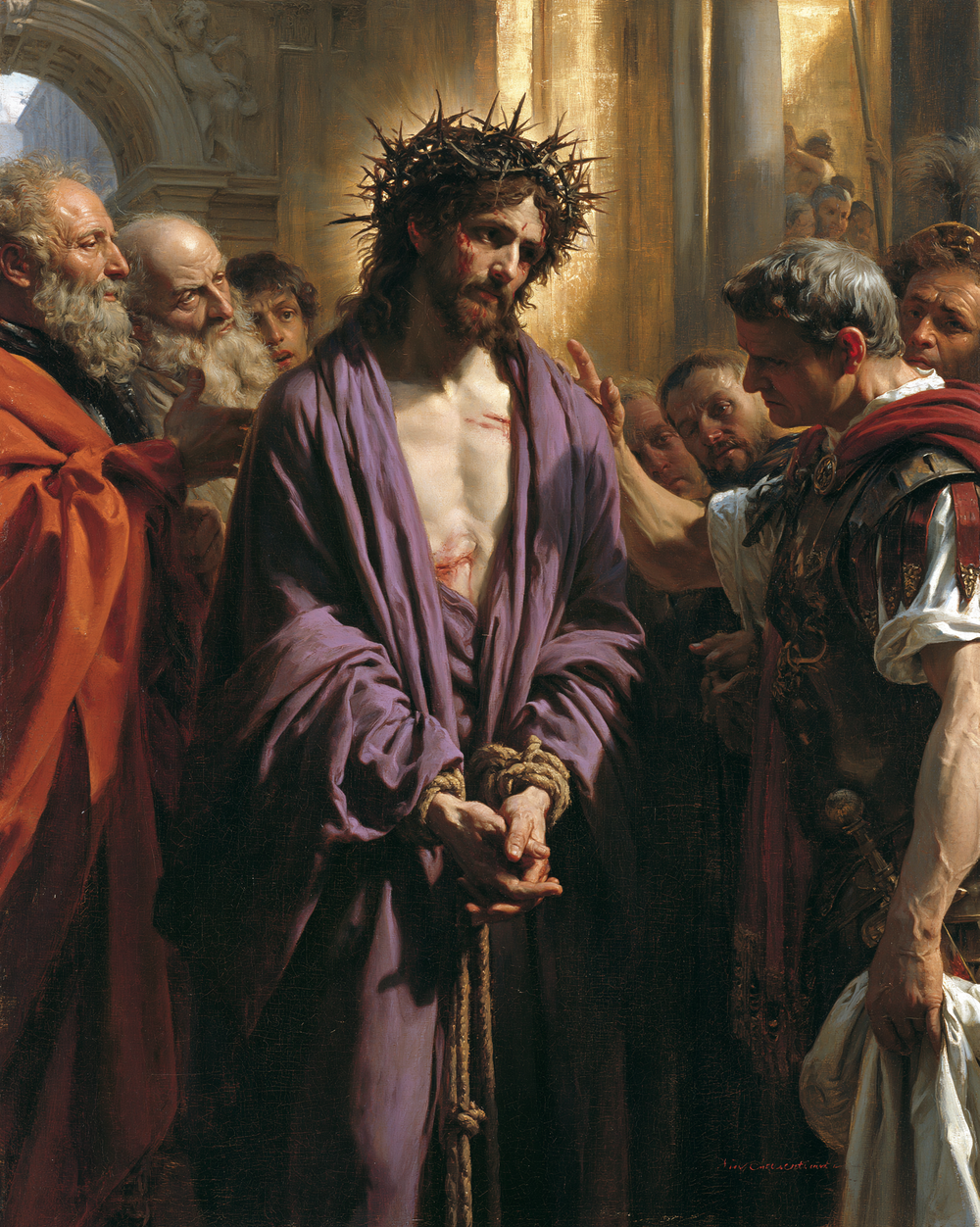 Ecce Homo - Święty złoty · Portret nr 21 - Sztuka chrześcijańska
