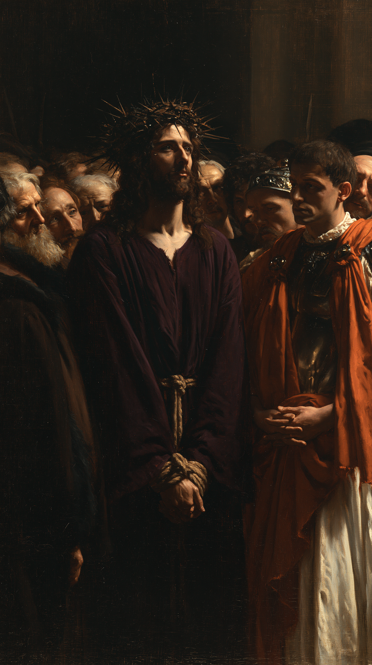 Ecce Homo - Sacred silence · Portrait n° 11 — aperçu de la finition sélectionnée
