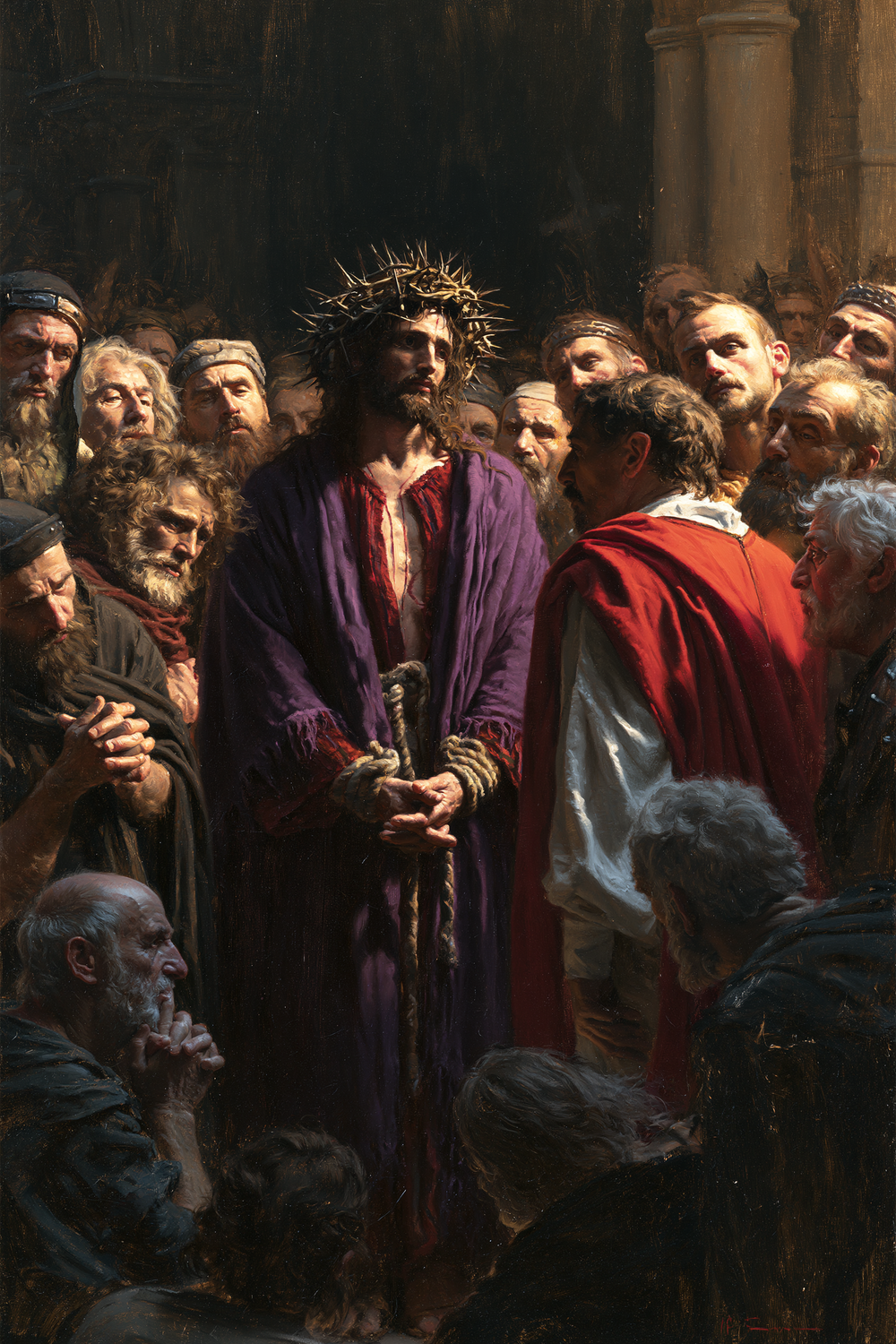 Ecce Homo - Cisza święta · Portret nr 15 - Sztuka chrześcijańska