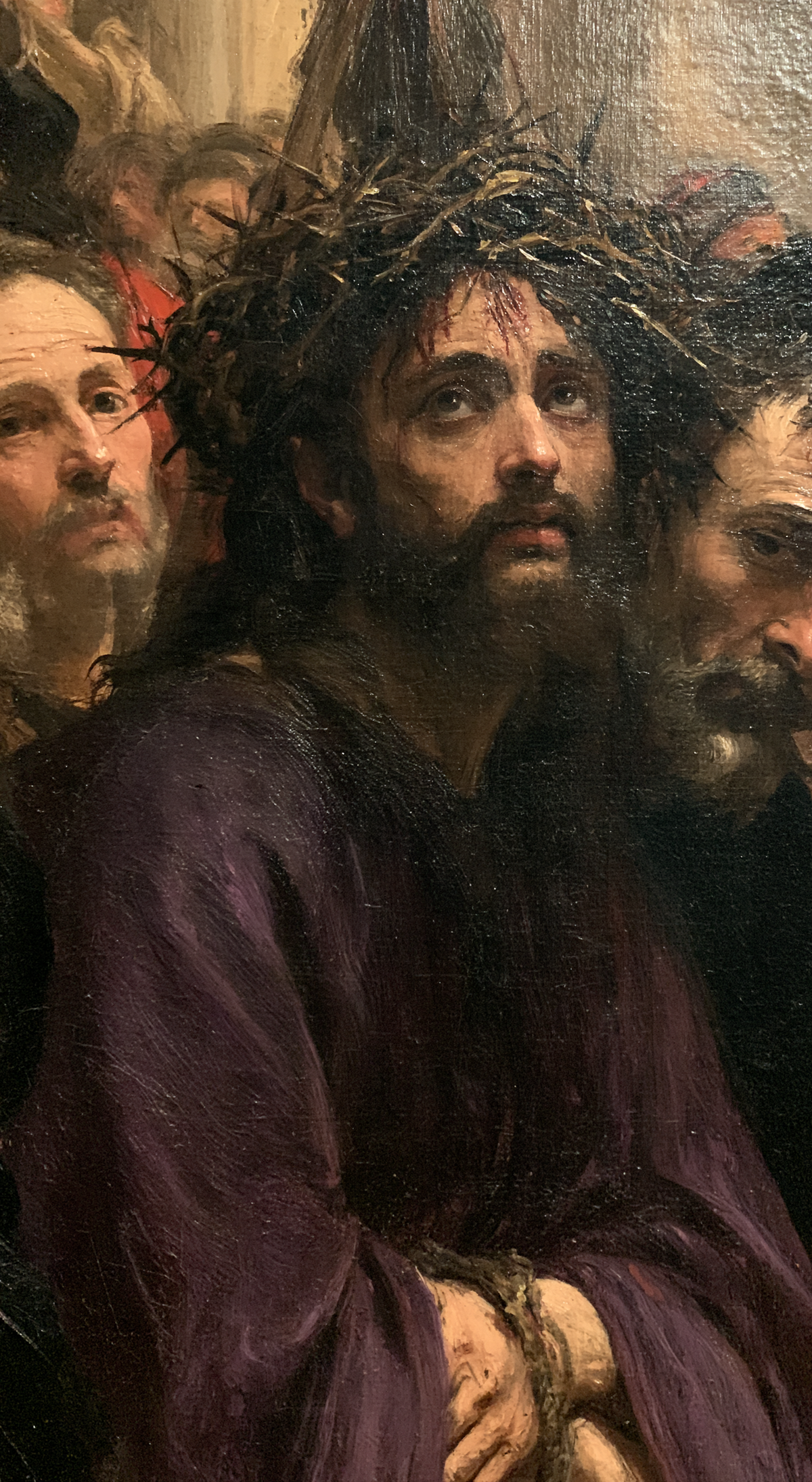 Ecce Homo - Psychological close-up view · Portrait n° 5 — aperçu de la finition sélectionnée