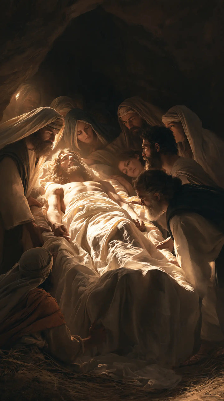 The Entombment of Jesus Christ - Divine Light · Portrait n° 9