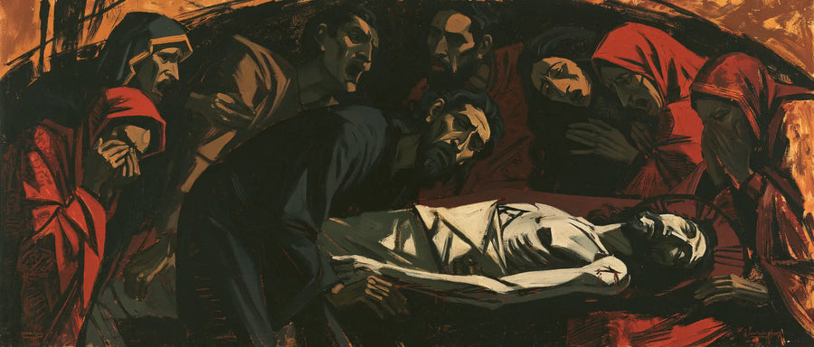 The Entombment of Jesus Christ - Expressionist · Landscape n° 12